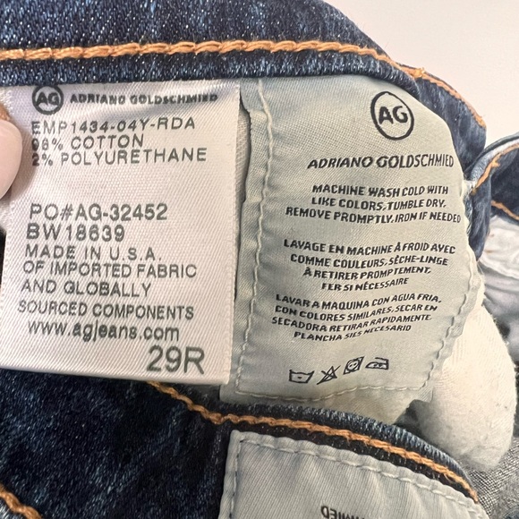 AG Denim The Prima Mid Rise Cigarette Jeans - Picture 6 of 7